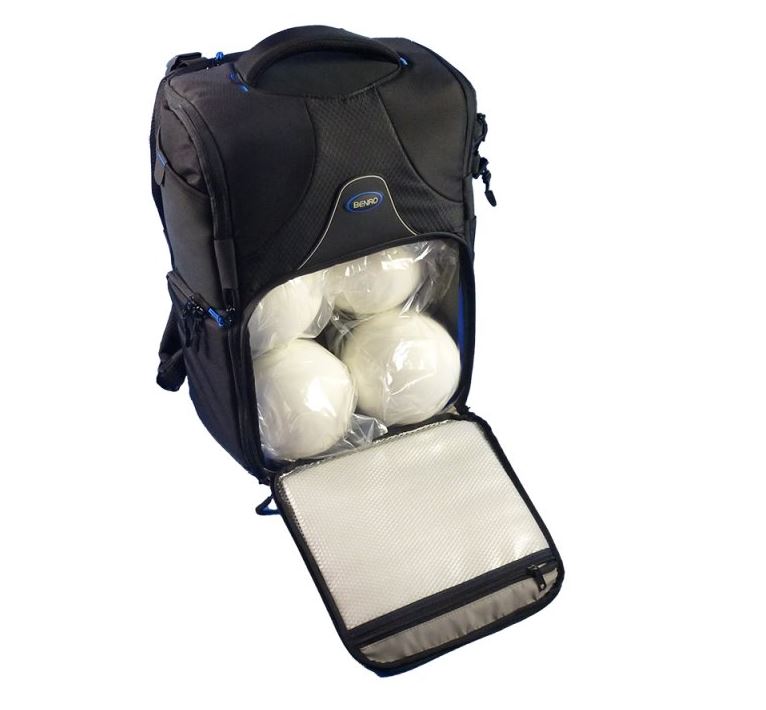 Referenzkugel-Set Flexi für Laserscanner, im Rucksack