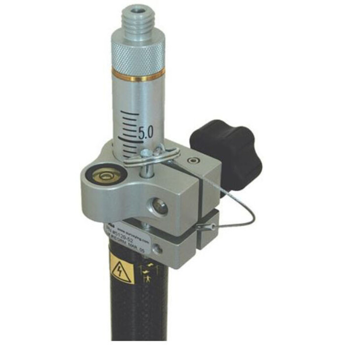 Seco GPS-Rover-Stab metrisch, feste Spitze, 2,5 m